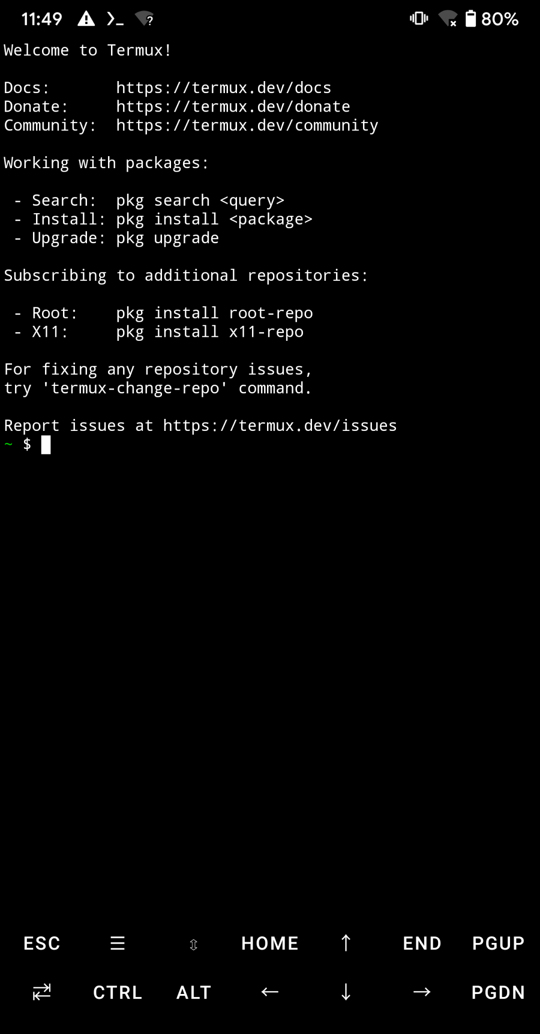 安卓手机秒变服务器安装 AnQiCMS 程序