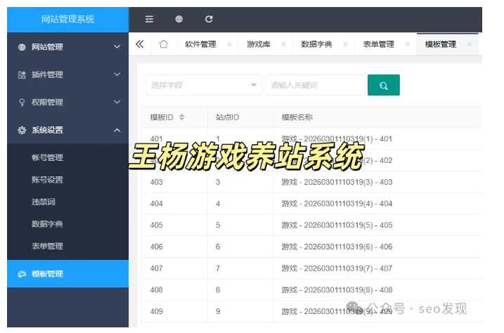 重要升级：文章标题与内容！王杨游戏养站系统！